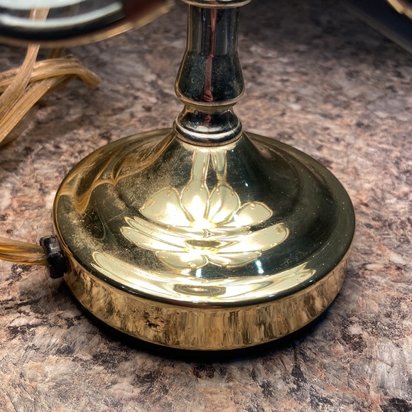 Vintage Tiffany style mini touch glass lamp - Picture 11 of 14